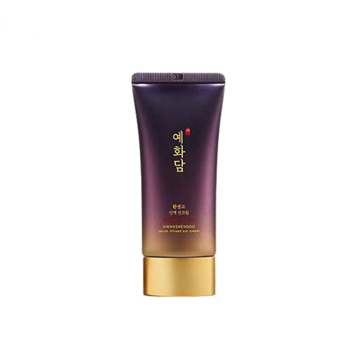 THE FACE SHOP THE FACE SHOP Yehwadam Hwansaenggo Serum Infused Sun Cream 50ml - hydrating - front bottle shot