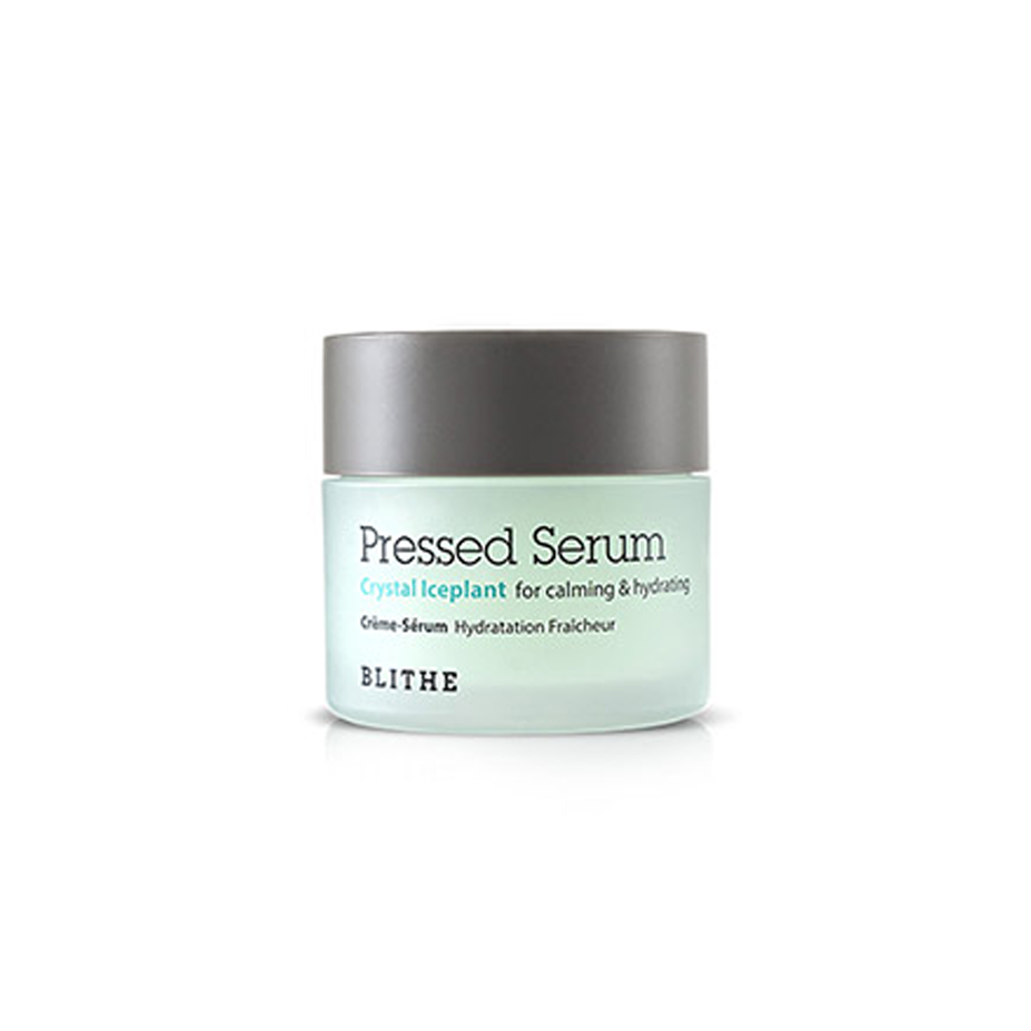 BLITHE BLITHE Pressed Serum Crystal Ice Plant 22g - hydrating - front bottle shot