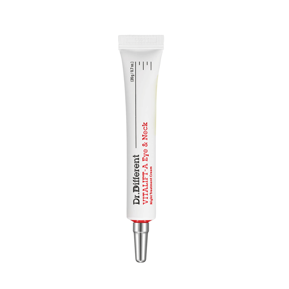 Dr.Different Dr. Different Vitalift A Eye & Neck Cream 20g - hydrating - front bottle shot