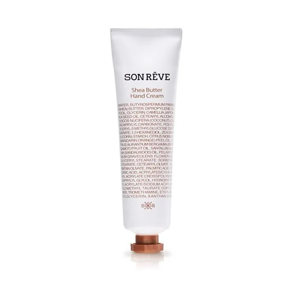 SON REVE SON REVE Shea Butter Hand Cream 50ml - hydrating - front bottle shot