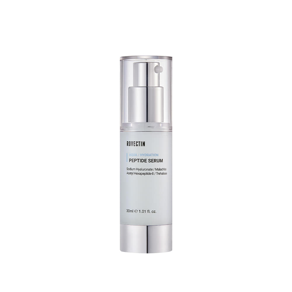 ROVECTIN ROVECTIN Aqua Peptide Serum 30ml - hydrating - front bottle shot