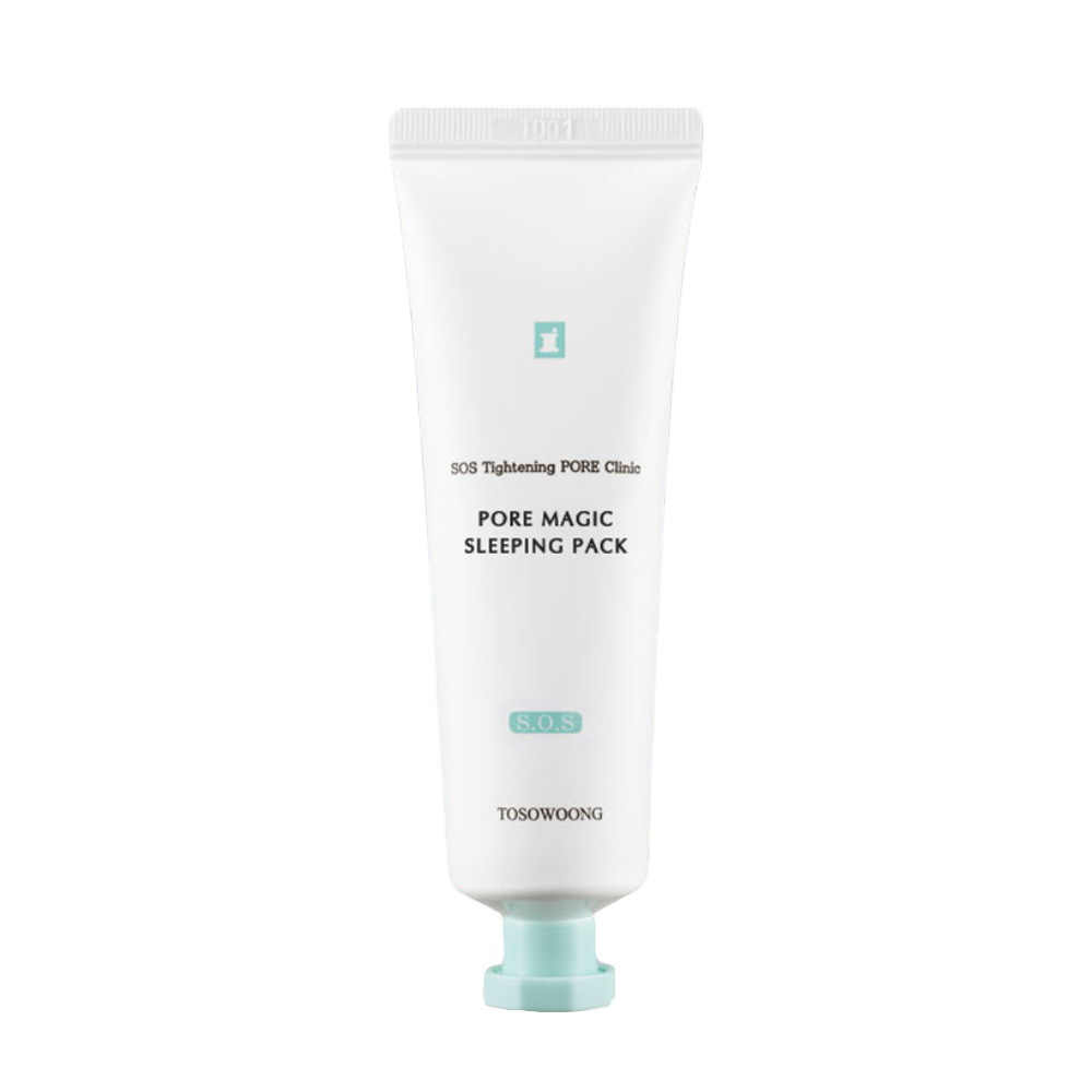 TOSOWOONG TOSOWOONG SOS Tightening Pore Clinic Pore Magic Sleeping Pack 50g - brightening - front bottle shot