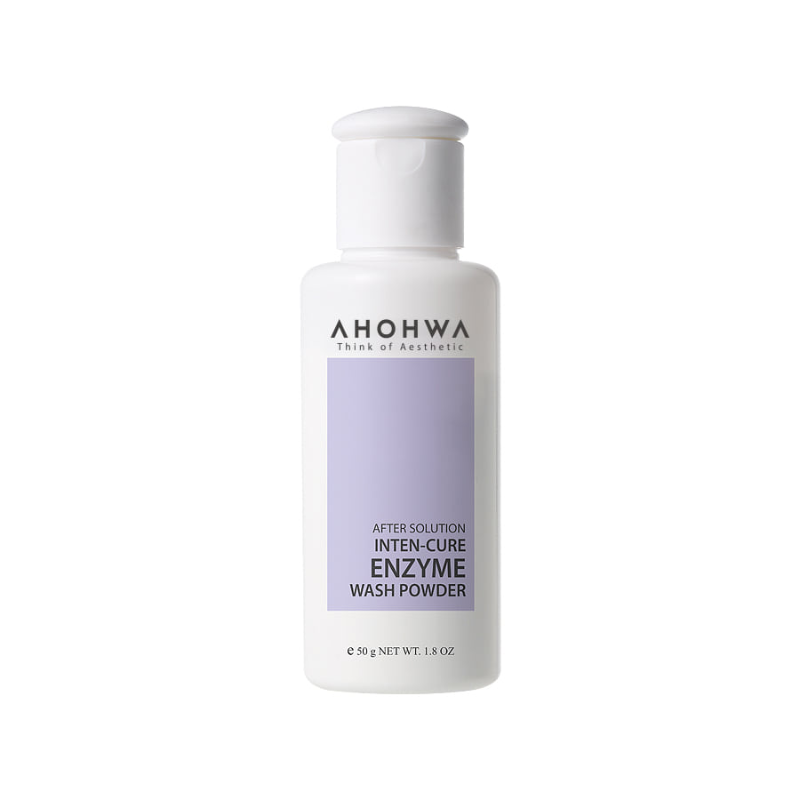 AHOHWA AHOHWA Inten Cure Enzyme Wash Powder 50g - soothing - front bottle shot