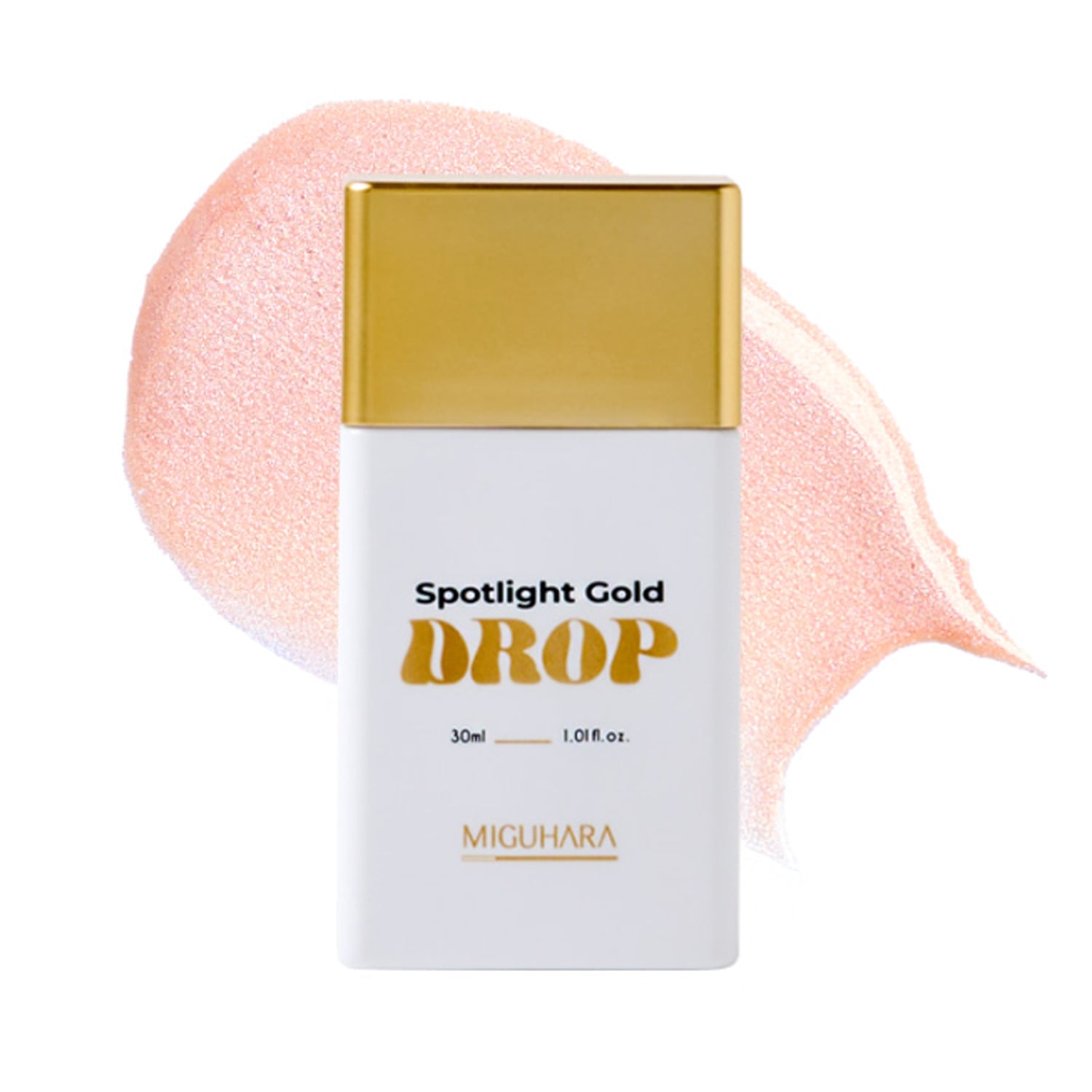 MIGUHARA MIGUHARA Spotlight Gold Drop #Champagne Gold 30ml - hydrating - front bottle shot