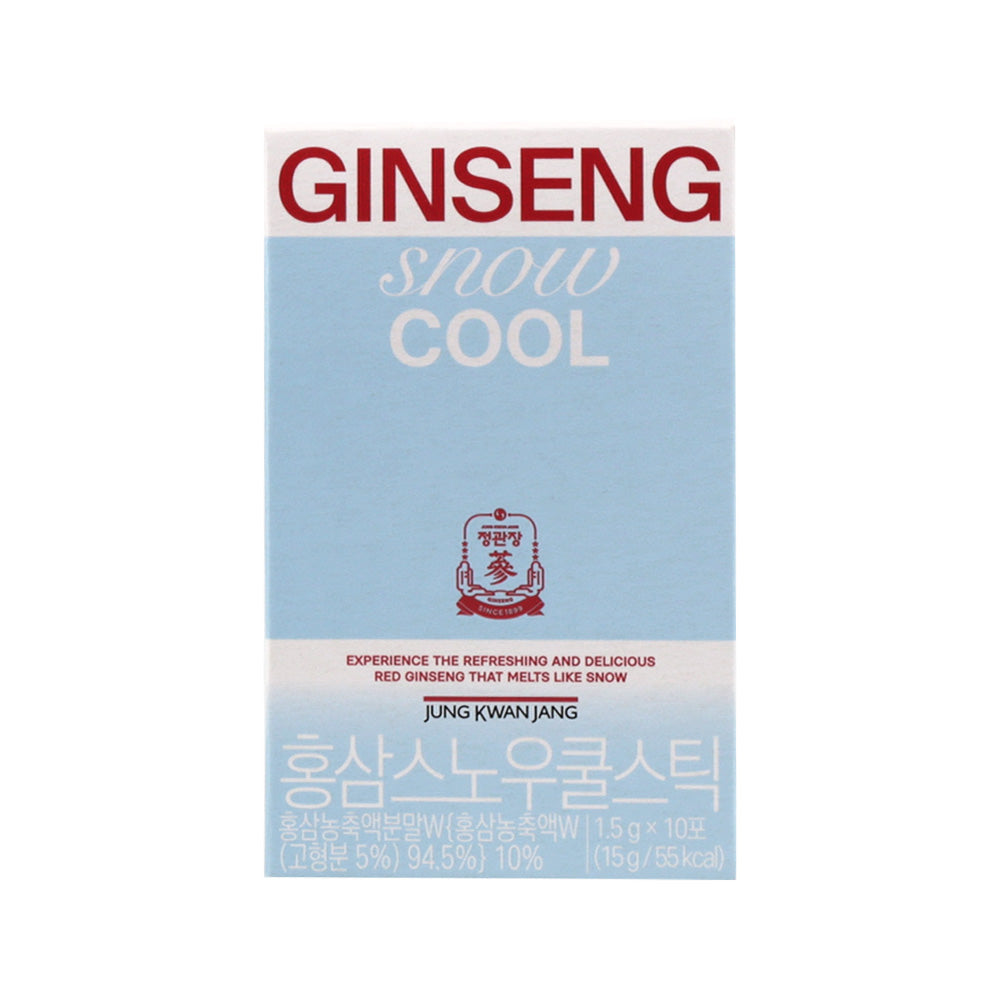 JUNG KWAN JANG Jung Kwan Jang Red Ginseng Snow Cool Stick 1.5g * 10 Sticks (10-day supply) - daily care - front bottle shot