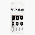 MUZMAK MUZMAK Nail Tips 36pcs #Dazed(Short Square) - anti-aging - front bottle shot