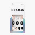 MUZMAK MUZMAK Nail Tips 36pcs #Grunge Bear(Short Square) - anti-aging - front bottle shot