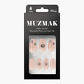 MUZMAK MUZMAK Nail Tips 36pcs #Angel Punk(Coffin) - anti-aging - front bottle shot