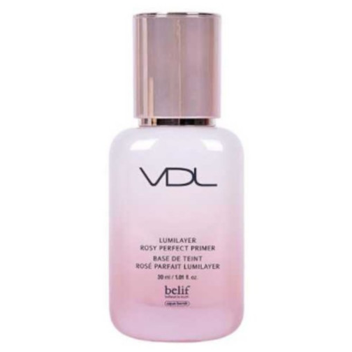 VDL VDL Lumilayer Rosy Perfect Primer 30ml SPF 50+ PA+++ - hydrating - front bottle shot