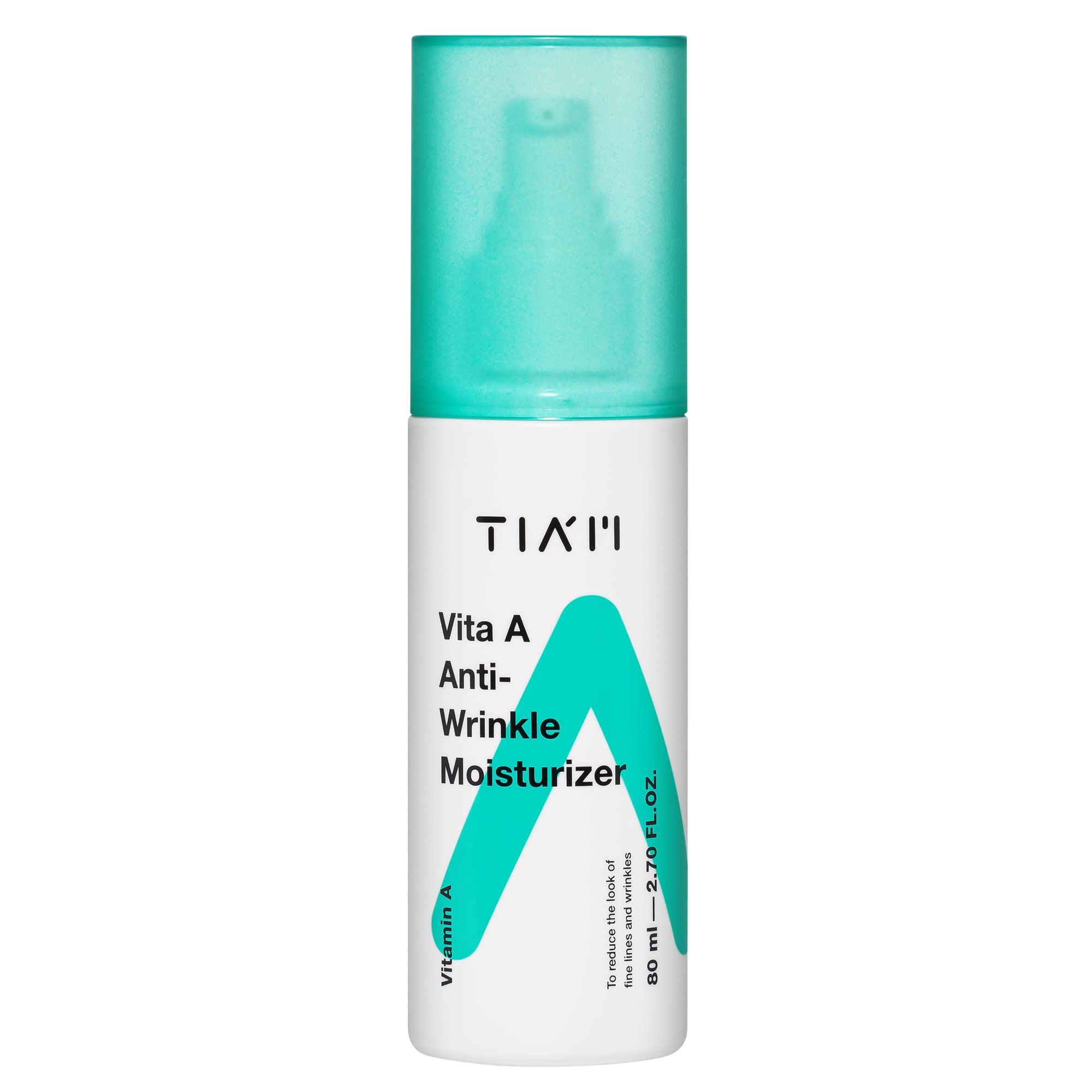 TIAM TIAM Vita A Anti-Wrinkle Moisturizer 80ml - hydrating - front bottle shot