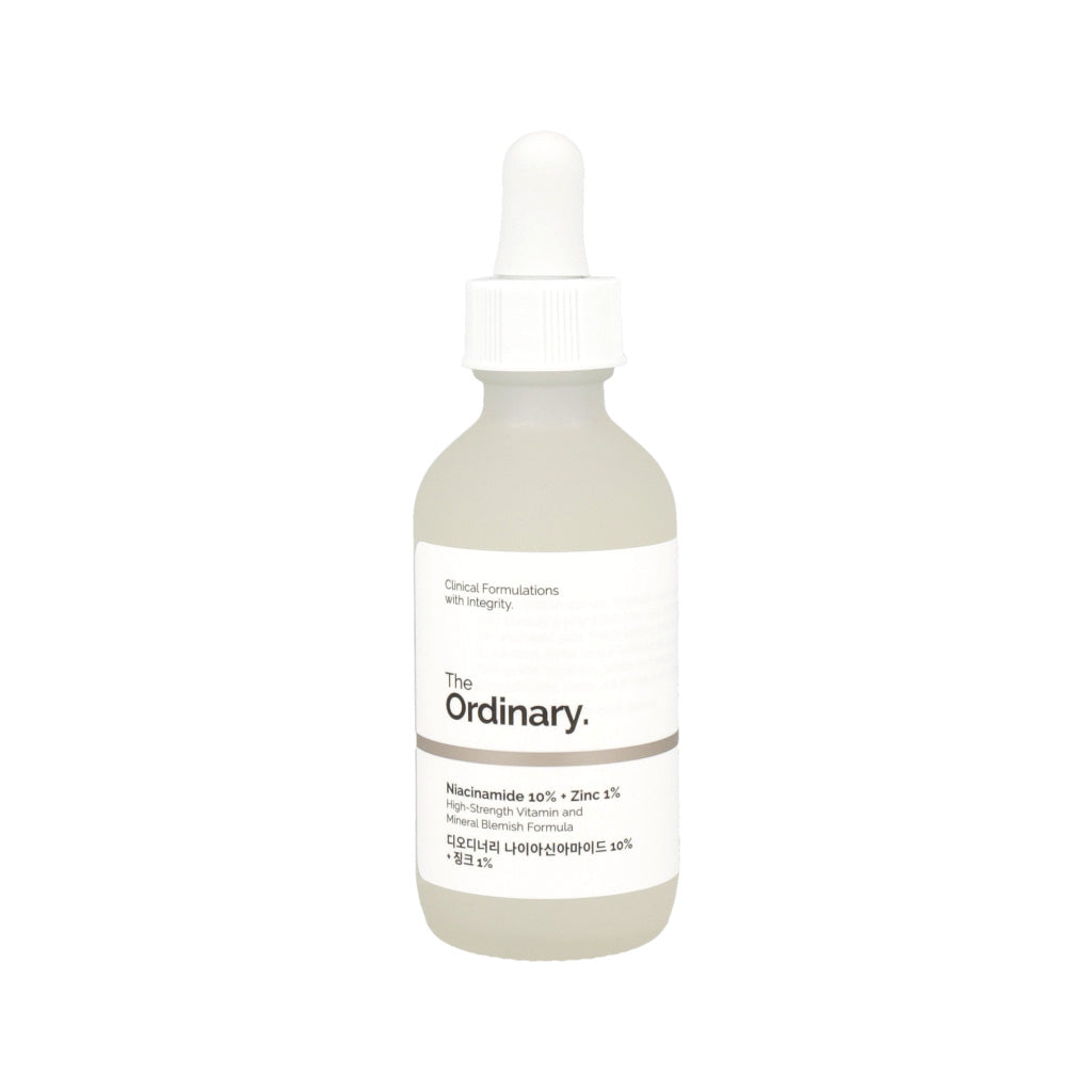 The Ordinary The Ordinary Niacinamide 10% + Zinc 1% 60ml - acne care - front bottle shot