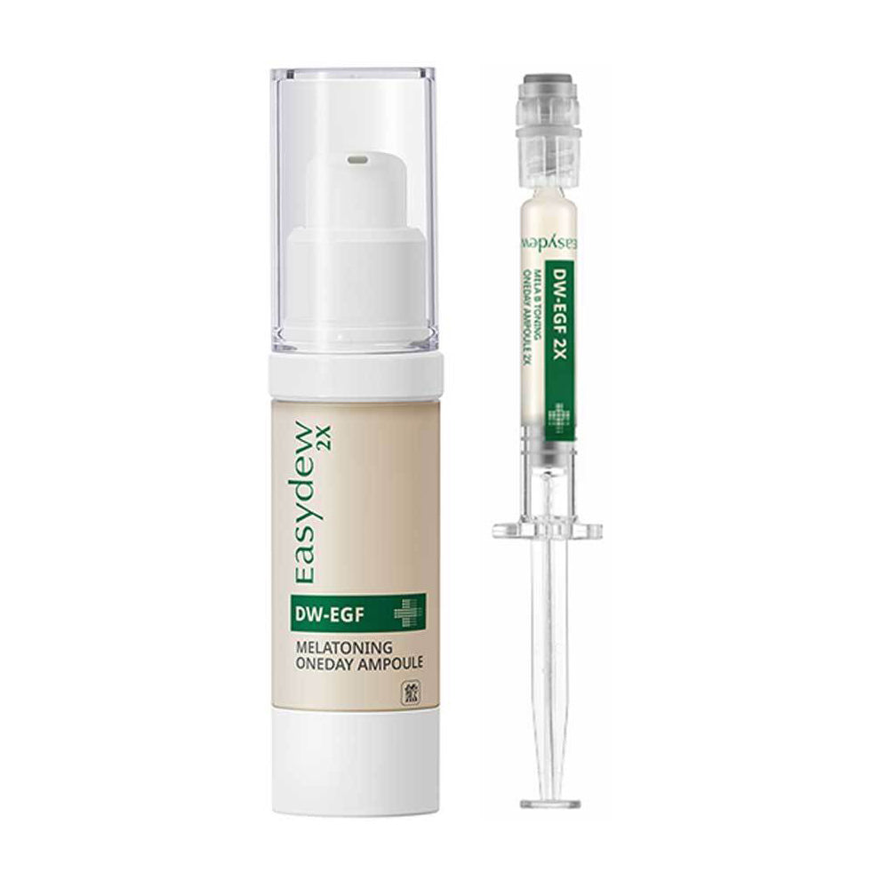 easydew Easydew DW-EGF 2x Melatoning Ampoule 13ml + 1ml - hydrating - front bottle shot