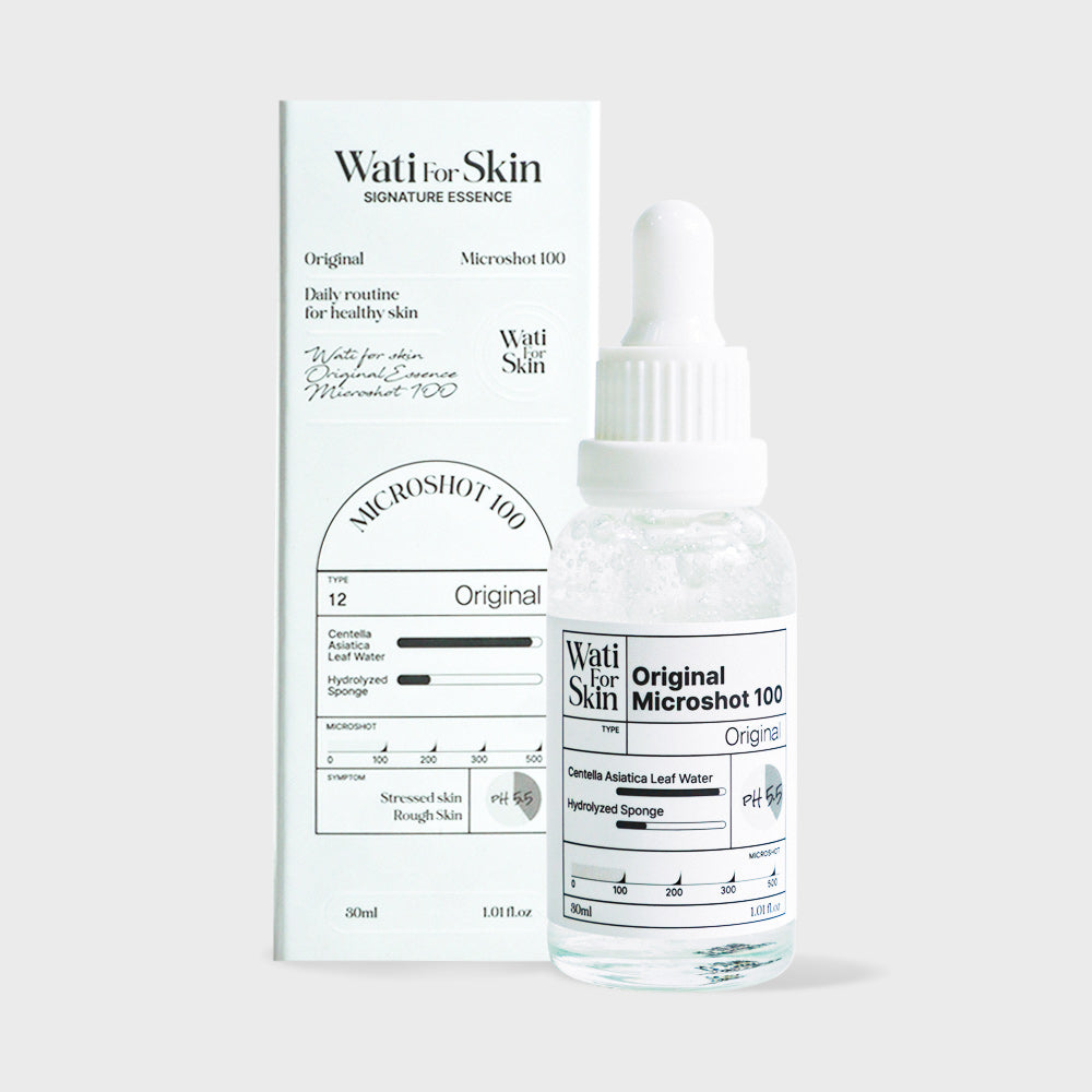 Wati For Skin Wati For Skin Original Essence Microshot 100 30ml - hydrating - front bottle shot