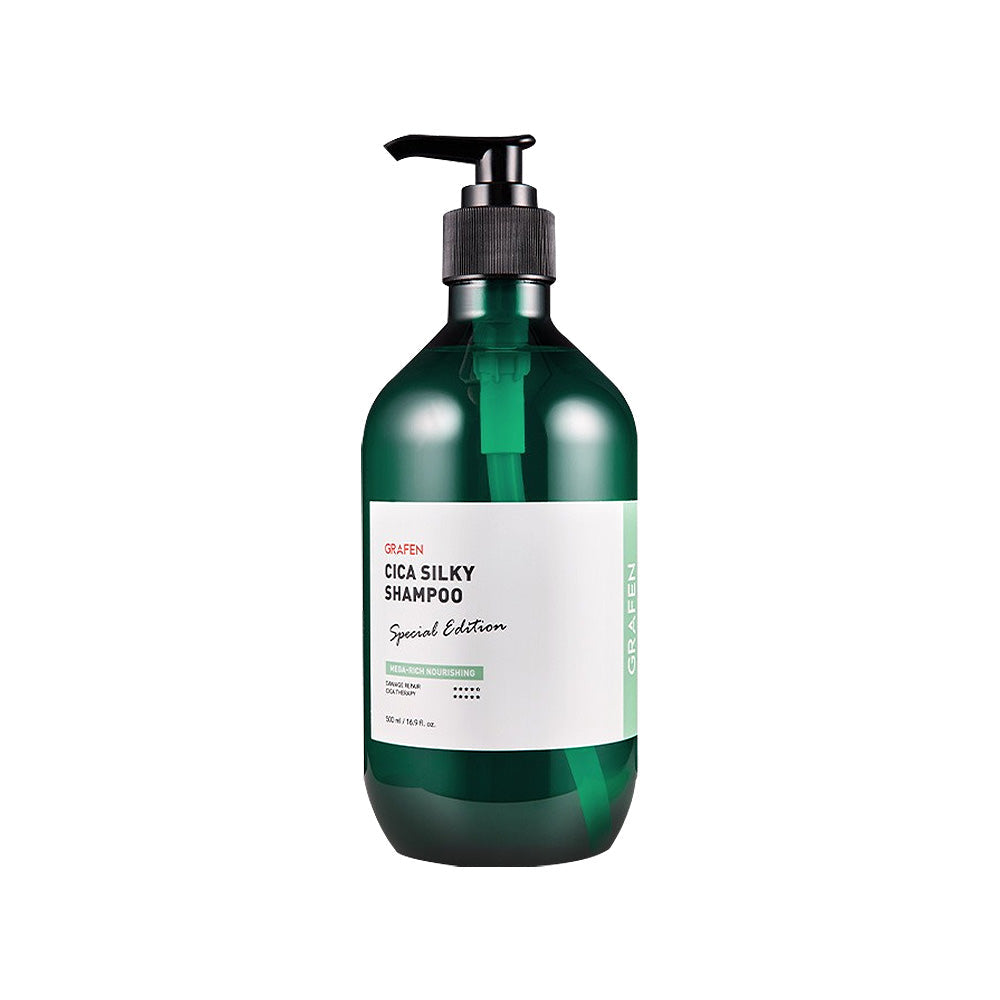 Grafen Grafen Cica Silky Shampoo 500ml - soothing - front bottle shot