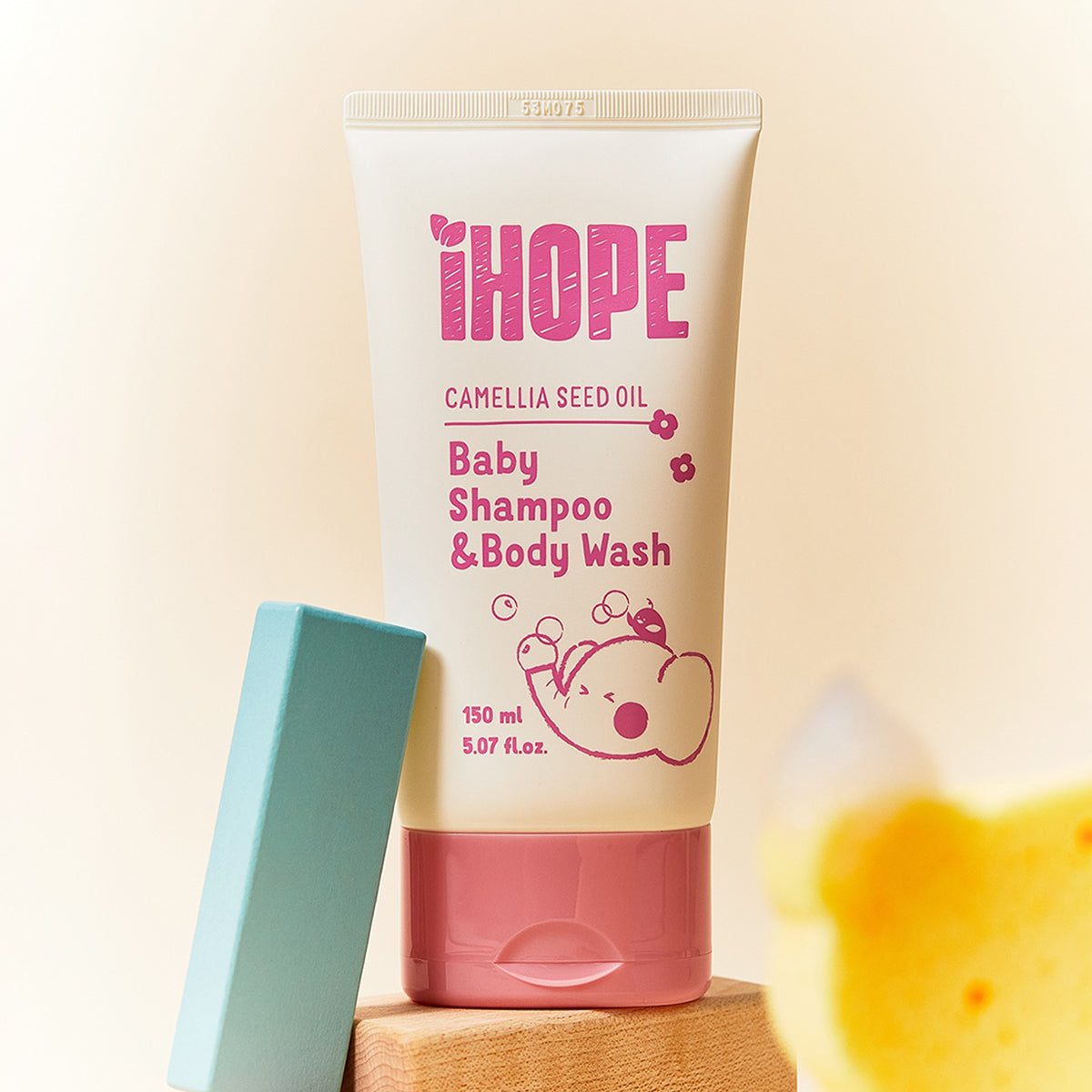 iHOPE iHOPE Baby Shampoo & Body Wash 150ml - hydrating - front bottle shot