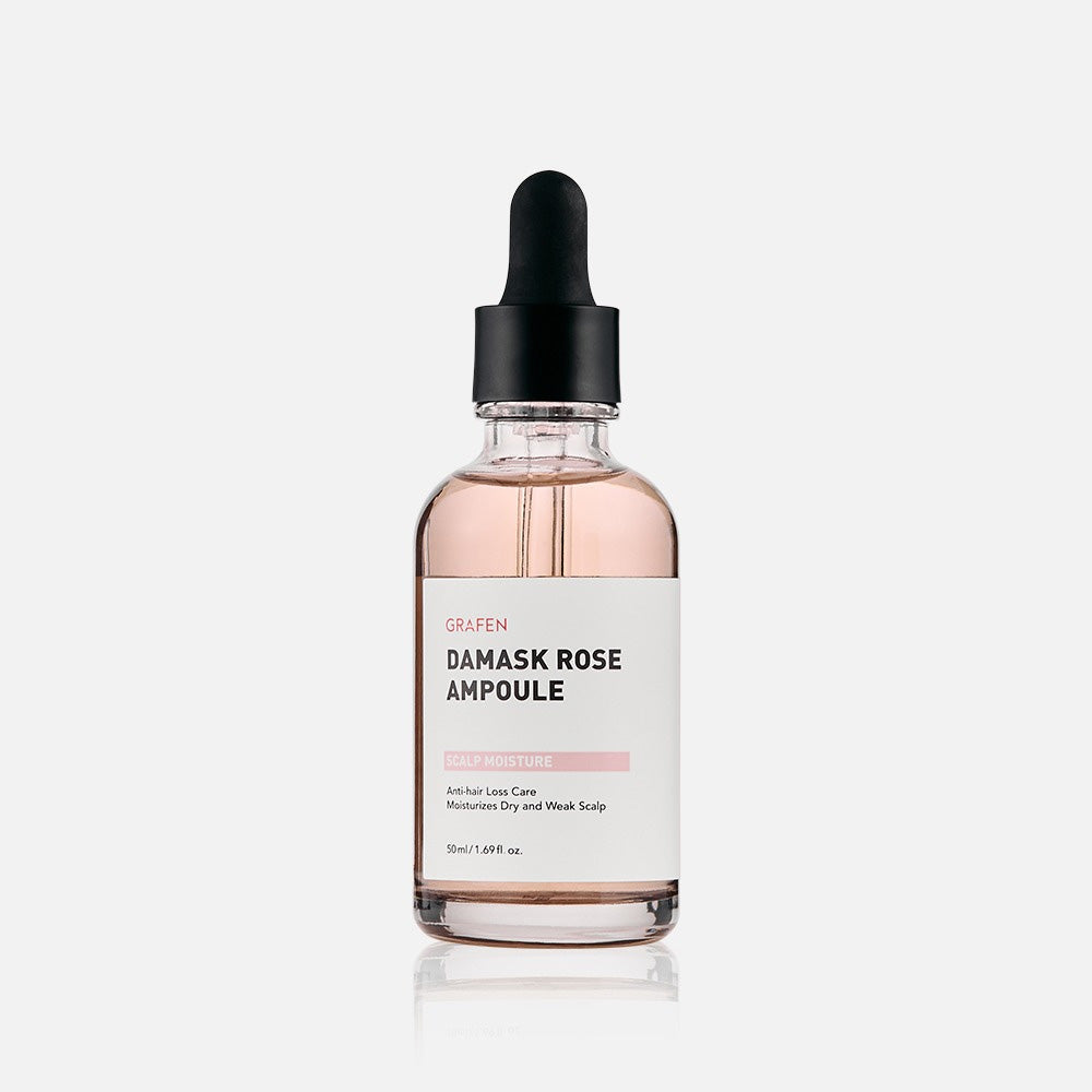 Grafen Grafen Damask Rose Scalp Moisture Ampoule 50ml - hydrating - front bottle shot