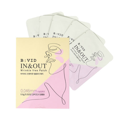 Bivid Bivid In&Out Wrinkle Free Patch 10pcs - anti-aging - front bottle shot