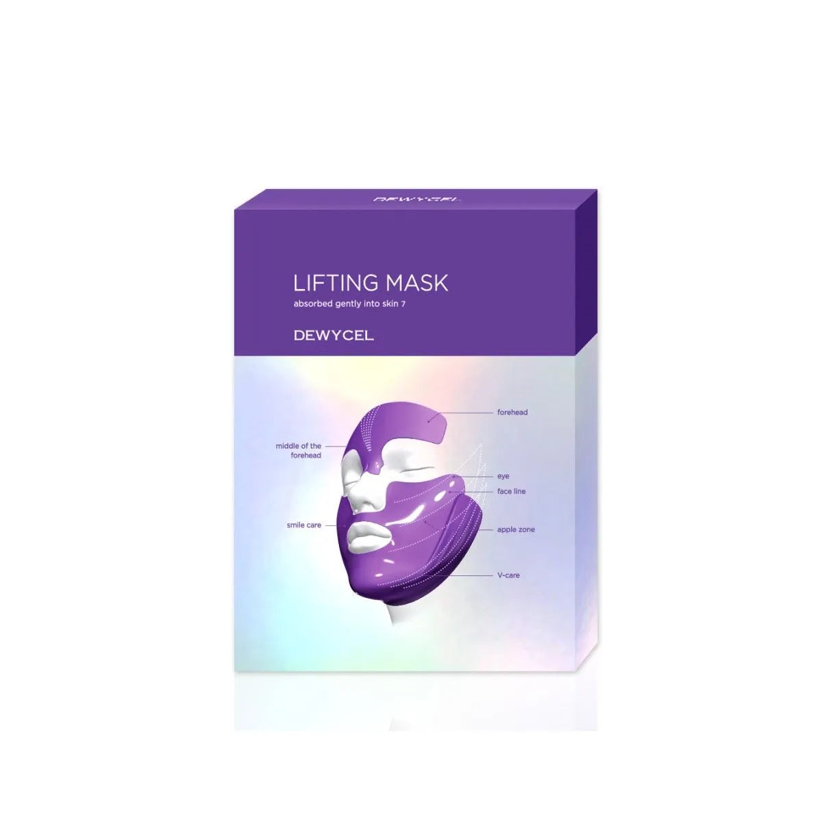 DEWYCEL DEWYCEL 7 Lifting Mask 1pack 16g (4ea) - hydrating - front bottle shot