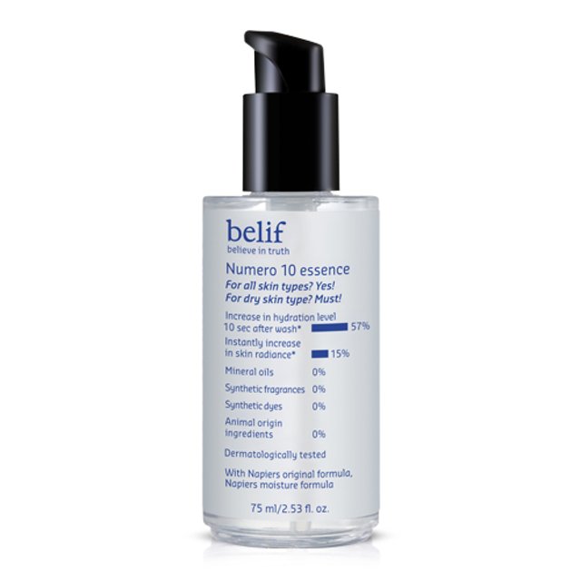 belif belif Numero 10 Essence 75mL - hydrating - front bottle shot