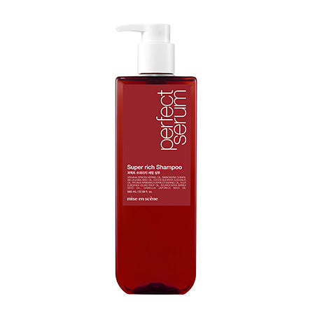 Mise en Scene Mise en Scene Perfect Super Rich Serum SHAMPOO 680ml - nourishing - front bottle shot