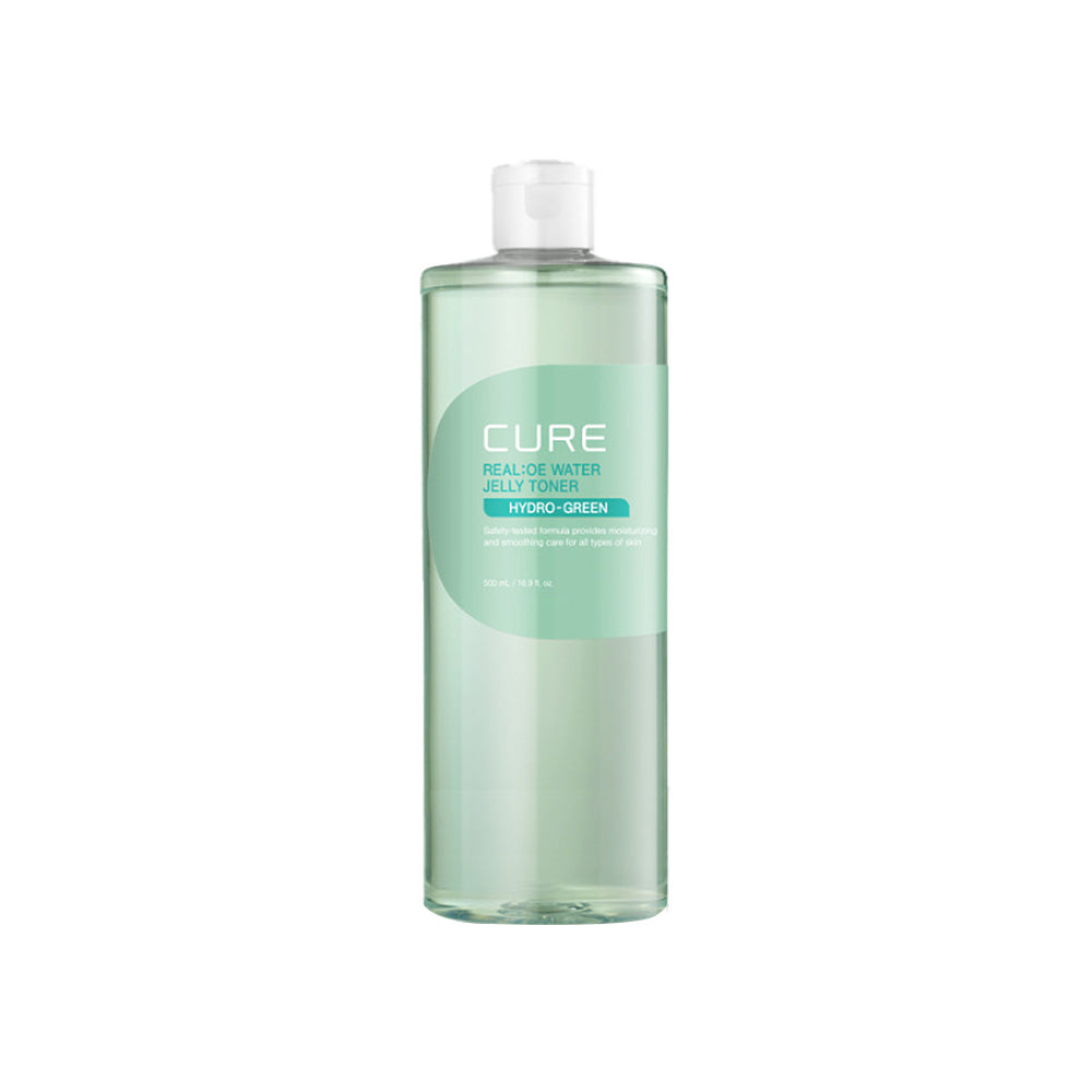 KIM JEONG MOON Aloe KIM JEONG MOON Aloe Cure Aloe Water Jelly Toner 500ml - daily care - front bottle shot