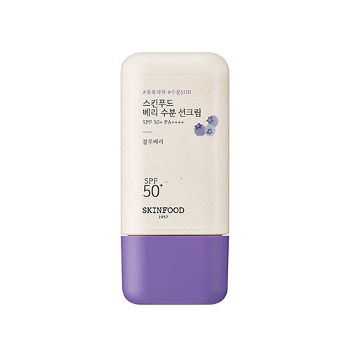 SKINFOOD Skinfood Berry Moisturizing Suncream 50ml SPF 50+ PA++++ - hydrating - front bottle shot
