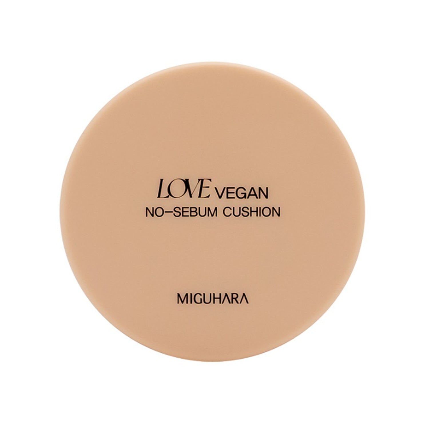 MIGUHARA MIGUHARA Love Vegan No-sebum Cushion 15g - hydrating - front bottle shot