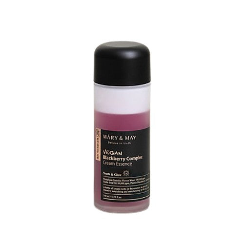 Mary&May Mary&May Vegan Blackberry Complex Cream Essence 140ml - hydrating - front bottle shot