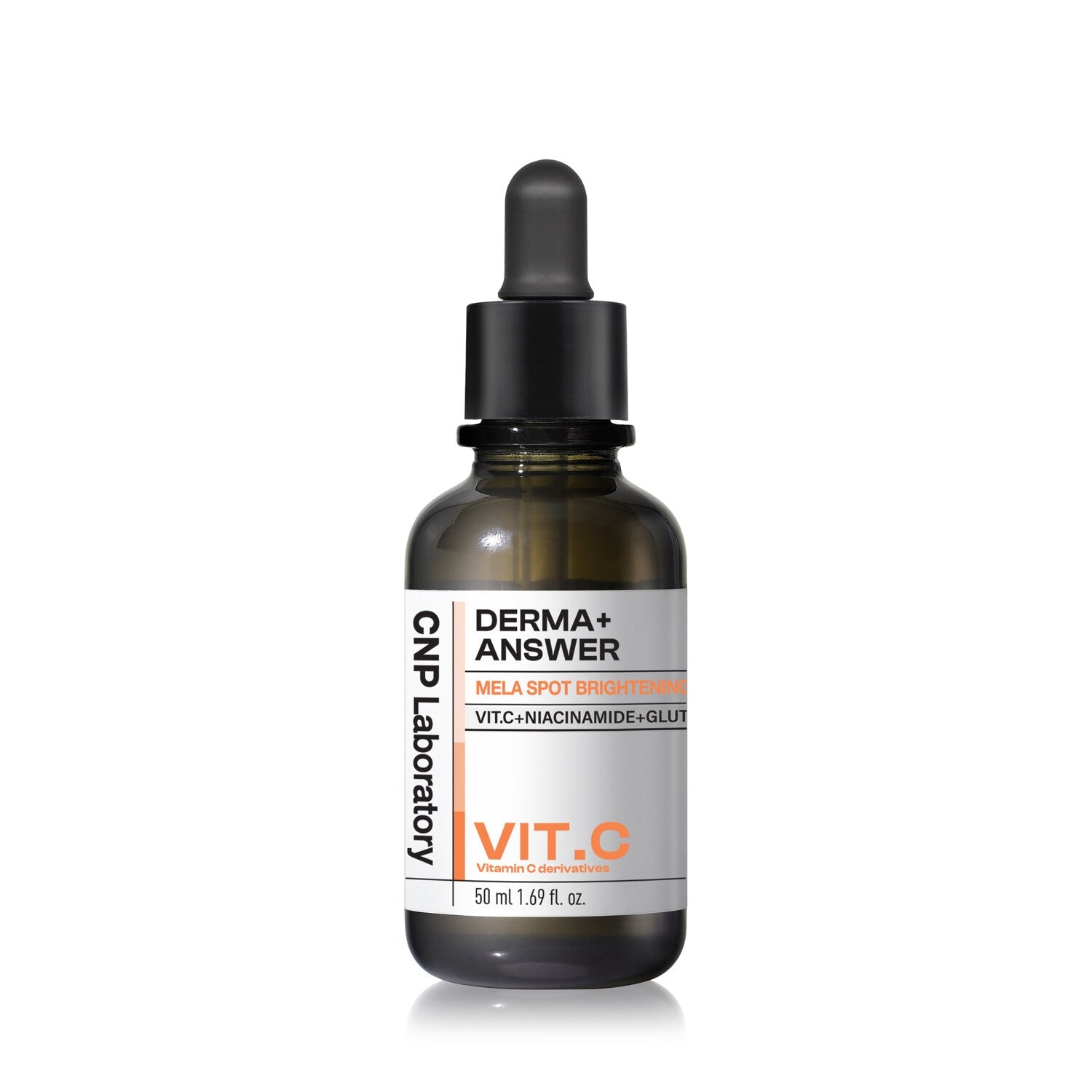 CNP Laboratory CNP Derma+ Answer Mela Spot Brightening Ampoule 50ml - brightening - front bottle shot