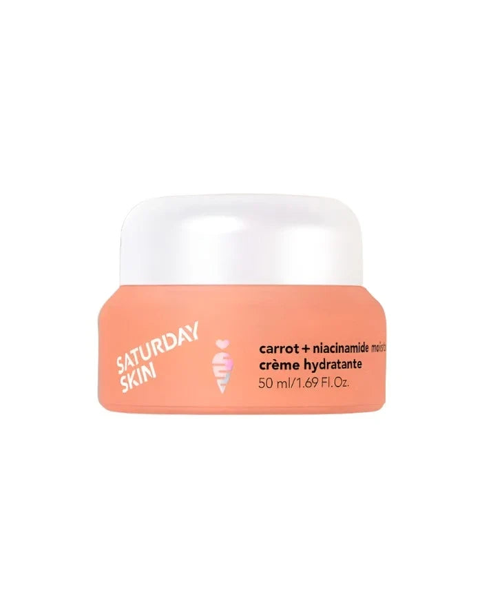 SATURDAY SKIN SATURDAY SKIN Carrot + Niacinamide Moisturizing Cream 50ml - hydrating - front bottle shot