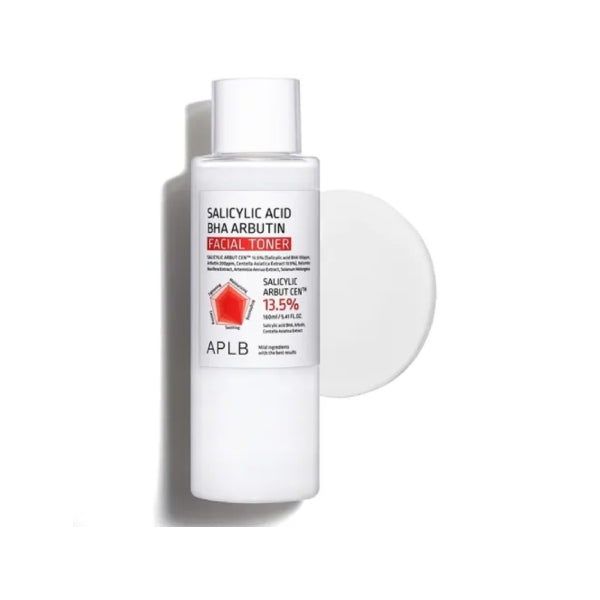 APLB APLB Salicylic Acid BHA Arbutin Facial Toner 160ml - hydrating - front bottle shot