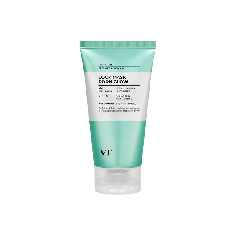VT Cosmetics VT Cosmetics PDRN Glow Lock Mask 100ml - hydrating - front bottle shot