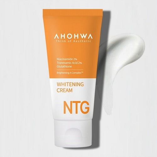 AHOHWA AHOHWA NTG Whitening Cream 50ml - hydrating - front bottle shot
