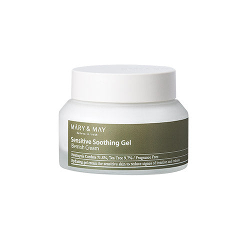 Mary&May Mary&May Sensitive Soothing Gel Cream 70g - hydrating - front bottle shot
