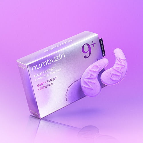 numbuzin numbuzin No.9 NAD+ Collagen Under Eye Patches 5ea - hydrating - front bottle shot