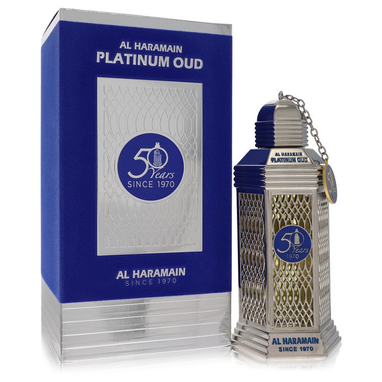 Al Haramain Al Haramain 50 Years Platinum Oud 3.3 oz