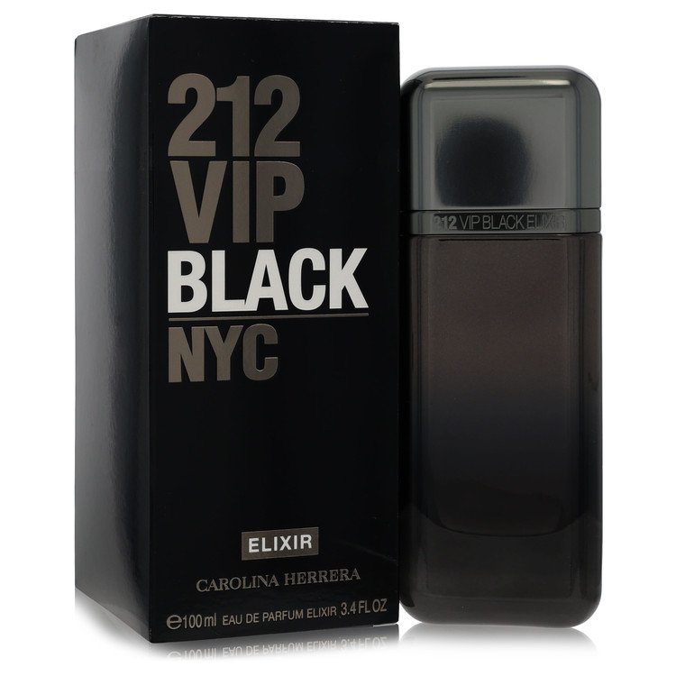 Carolina Herrera 212 Vip Black Elixir 3.4 oz