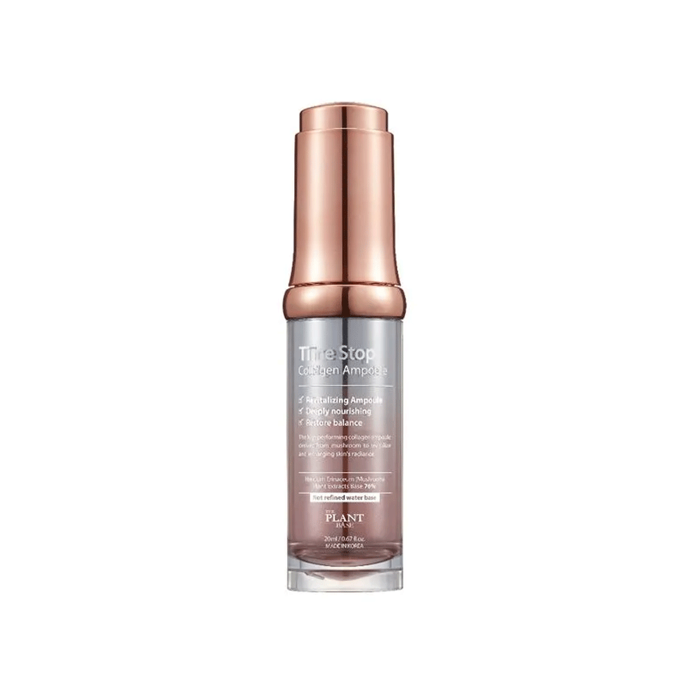 THE PLANT BASE THE PLANT BASE Time Stop Collagen Ampoule 20ml - anti-aging - front bottle shot