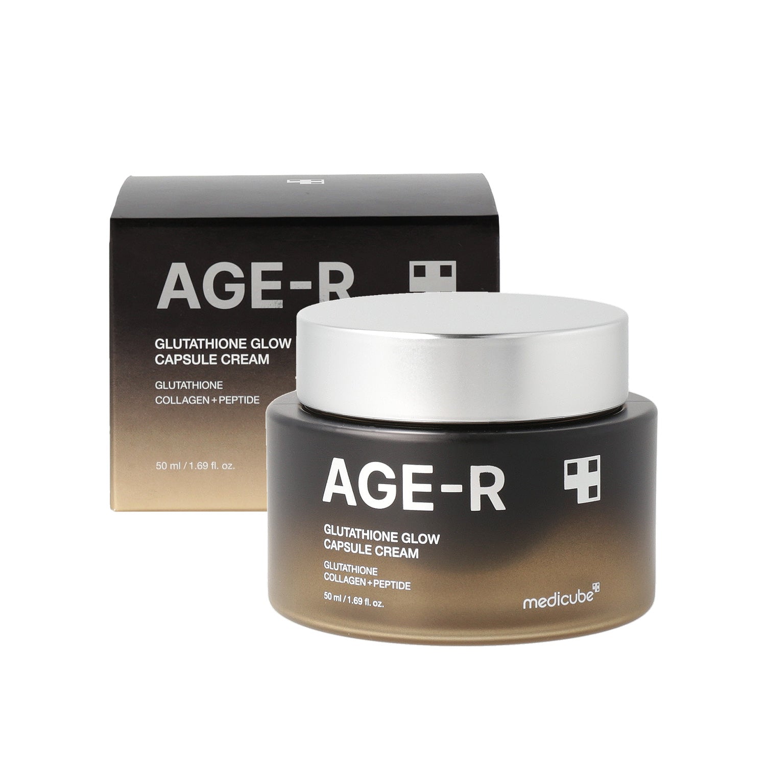 MEDICUBE MEDICUBE AGE-R Glutathione Glow Capsule Cream 50ml - hydrating - front bottle shot