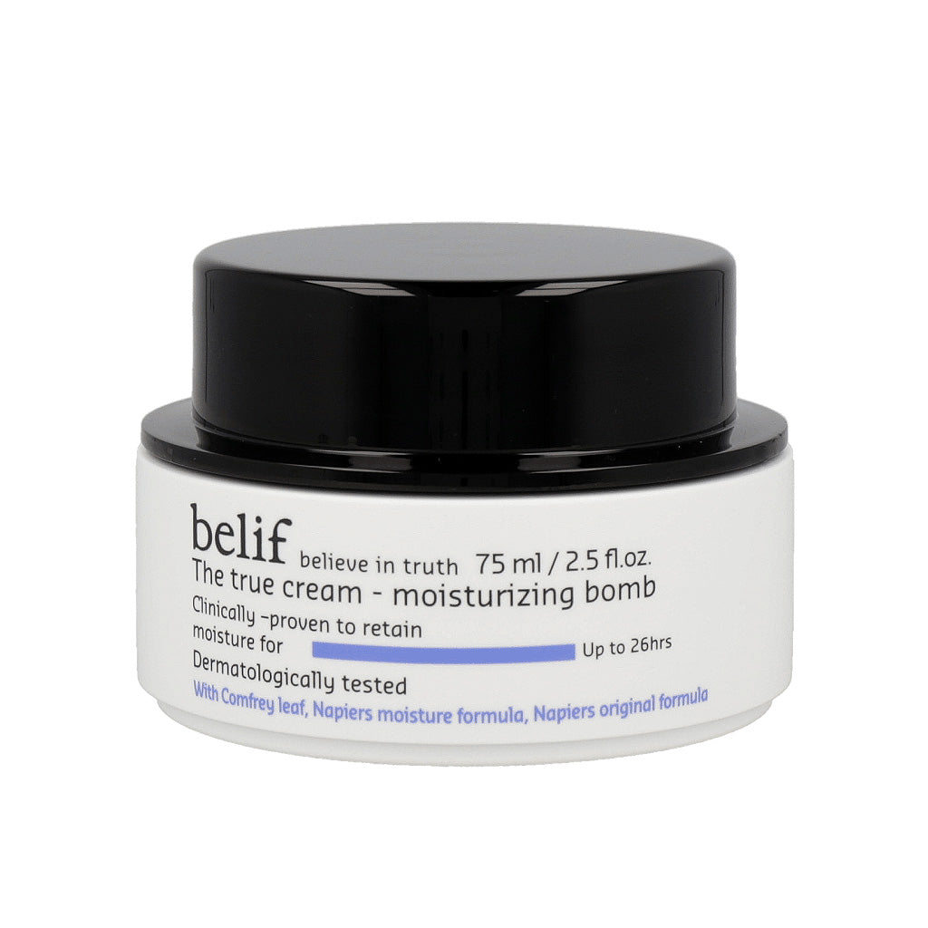 belif belif The True Cream Moisturizing Bomb 75ml - hydrating - front bottle shot