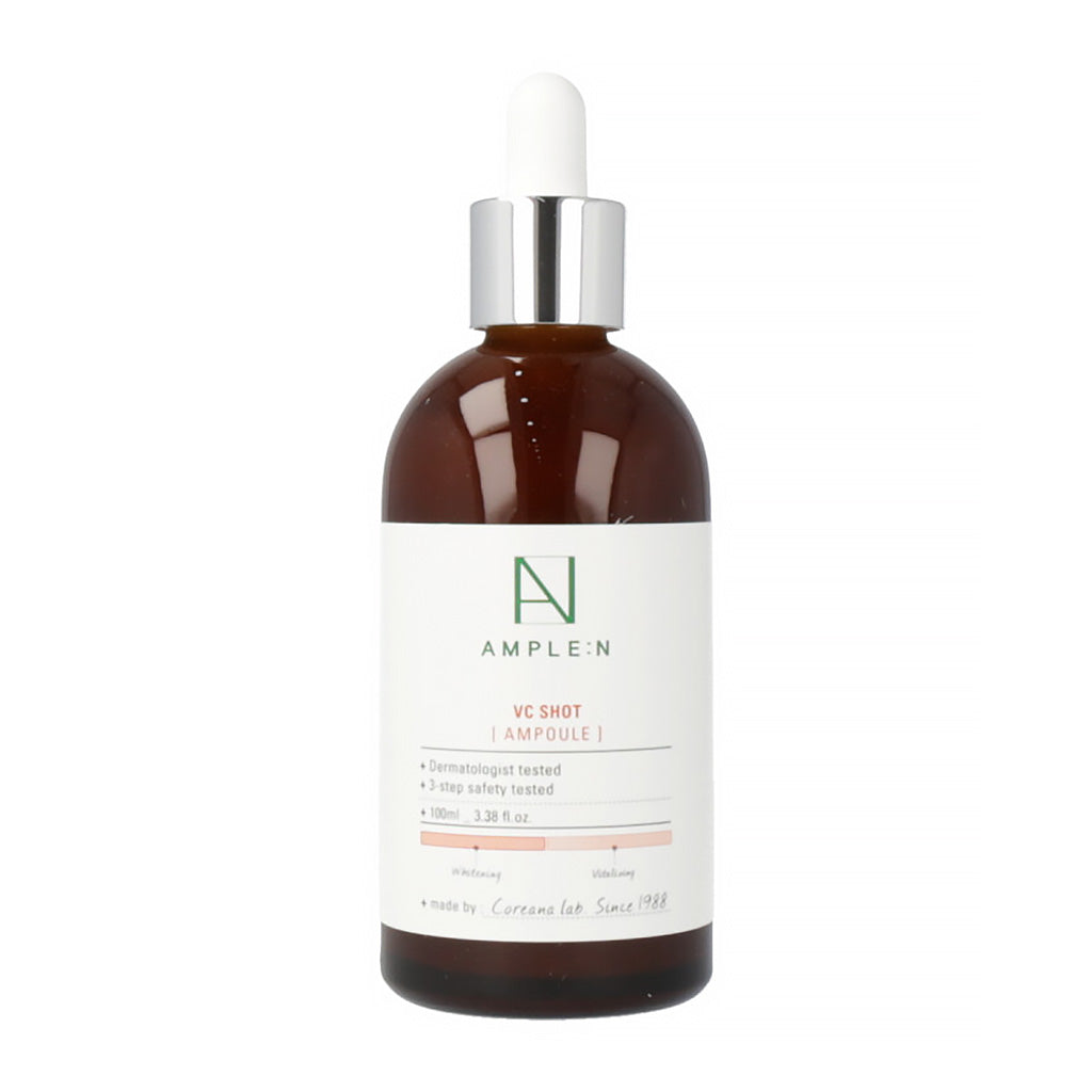 AMPLE:N AMPLE:N VC Shot Ampoule 100ml - hydrating - front bottle shot