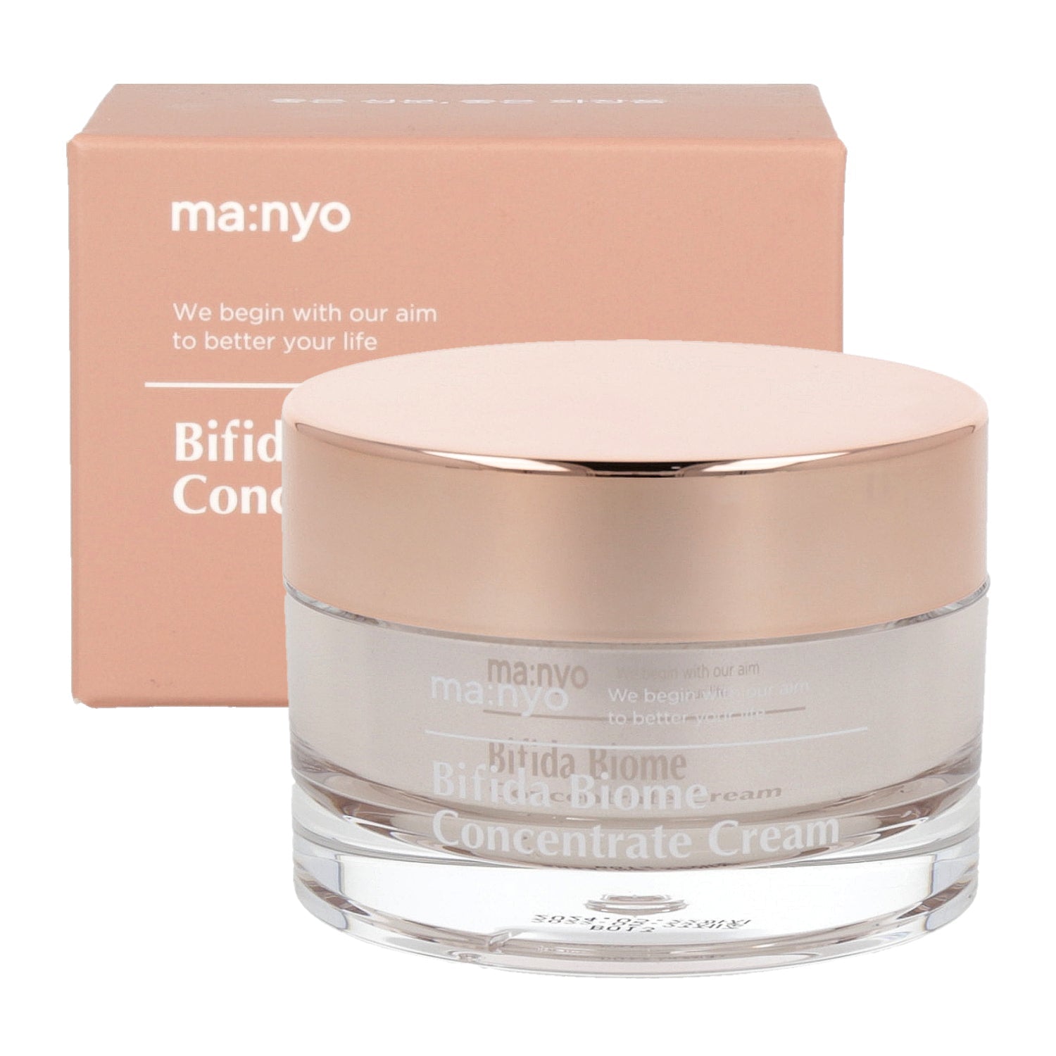 ma:nyo ma:nyo Bifida Biome Concentrate Cream 50ml - hydrating - front bottle shot