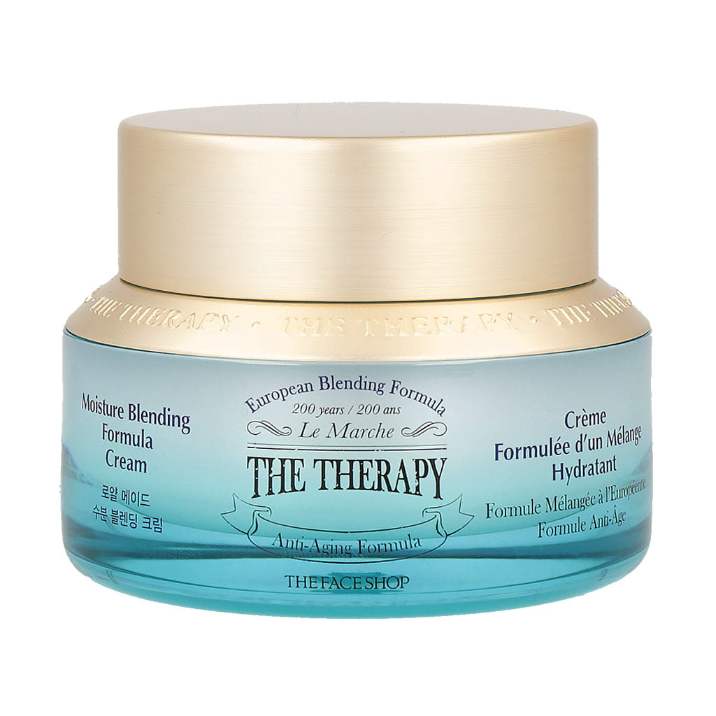 THE FACE SHOP THE FACE SHOP The Therapy Royal Made Moisture Blending Formula Cream 50ml - hydrating - front bottle shot