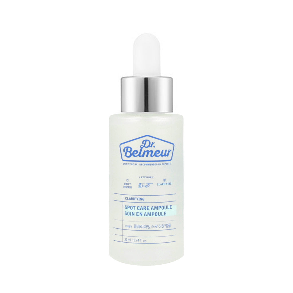 THE FACE SHOP THE FACE SHOP Dr. Belmeur Clarifying Spot Care Ampoule 22ml - hydrating - front bottle shot