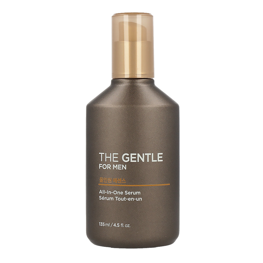THE FACE SHOP THE FACE SHOP The Gentle For Men All In One Essence 135ml - hydrating - front bottle shot