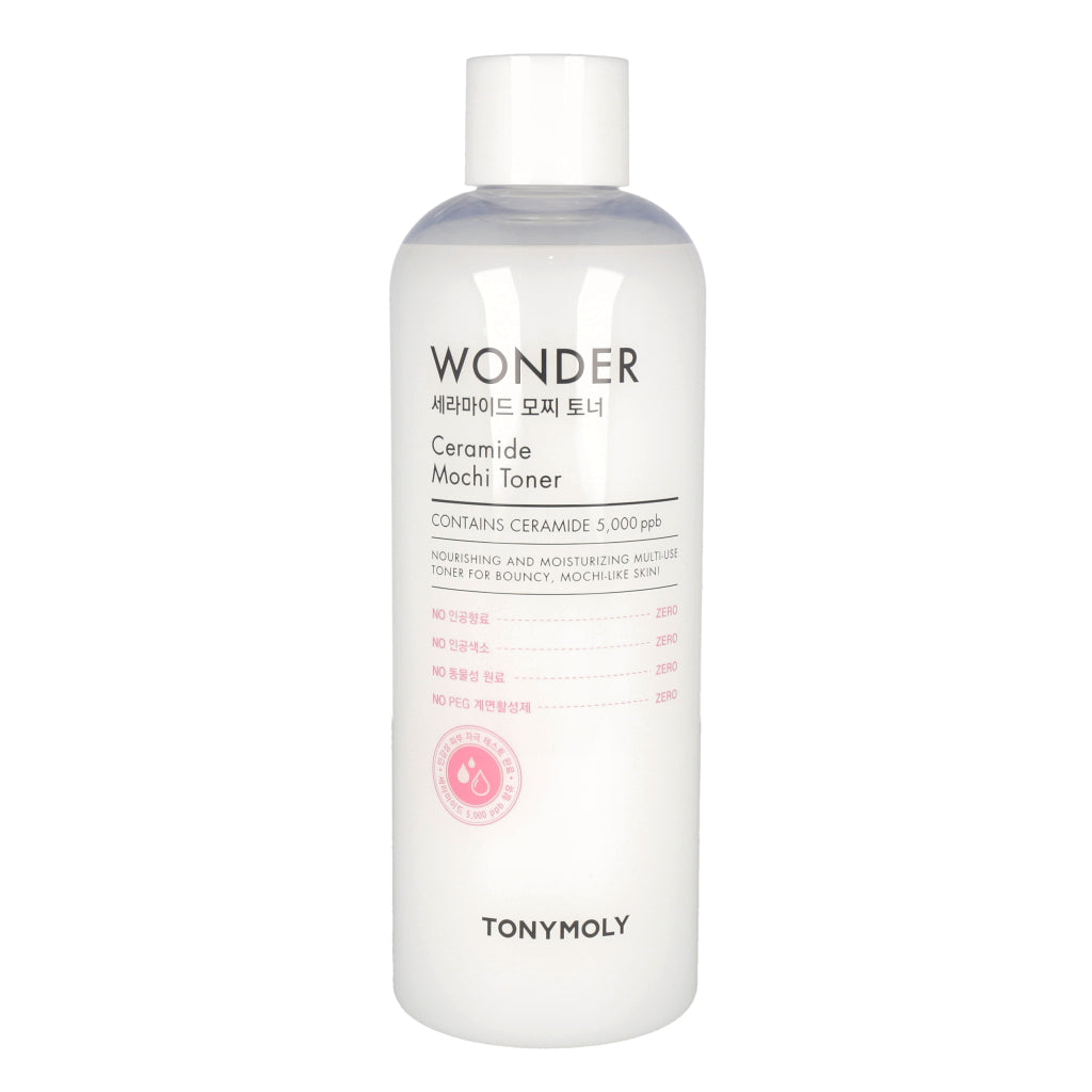 TONYMOLY TONYMOLY Wonder Ceramide Mochi Toner 500ml - hydrating - front bottle shot