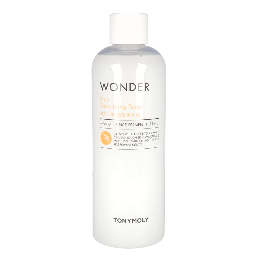 TONYMOLY TONYMOLY Wonder Rice Smoothing Toner 500ml - hydrating - front bottle shot