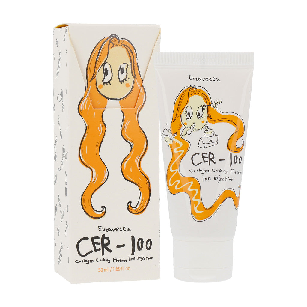 Elizavecca Elizavecca CER-100 Collagen Coating Protein Ion Injection 50ml - hydrating - front bottle shot