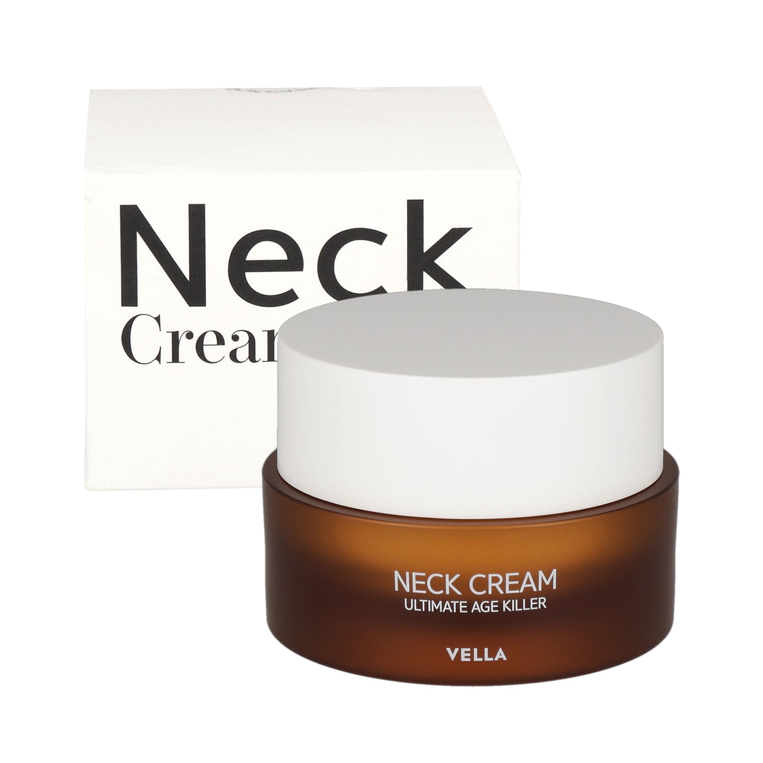 VELLA VELLA Neck Cream Ultimate Age Killer 50ml - hydrating - front bottle shot