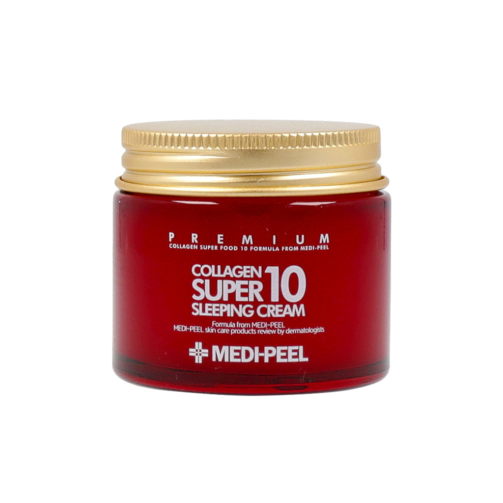 MEDI-PEEL MEDI-PEEL Collagen Super 10 Sleeping Cream 70ml - hydrating - front bottle shot